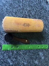 2 Vintage Shoe Shine Brushes Horsehair Horse Hair  pure Empire Silver Fox Polish