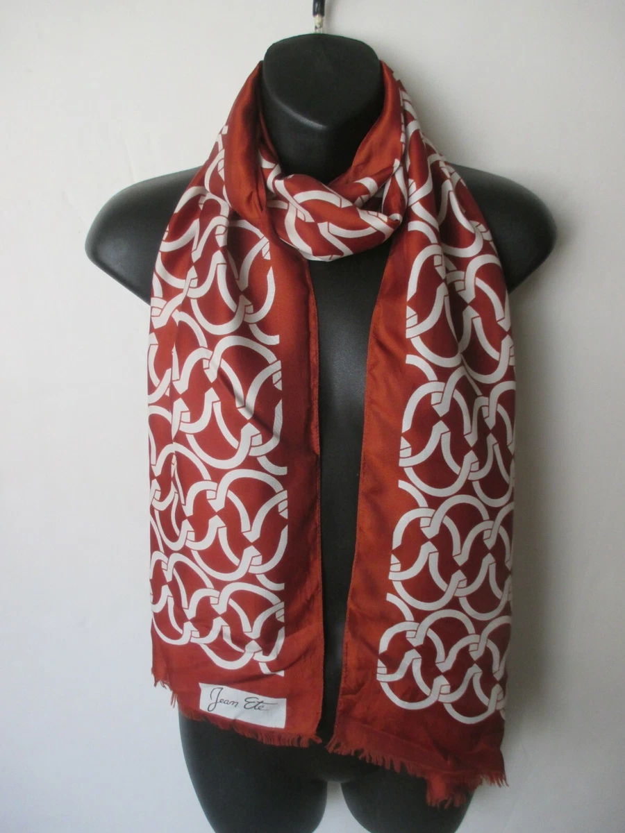Oblong cheap silk scarf