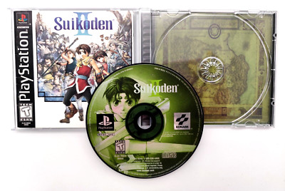 Suikoden II (Sony PlayStation 1 PS1, 1999) COMPLETE CIB Tested W/ Reg. Card!