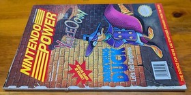 1992 NES Nintendo Power 36 Darkwing Duck Contra 3, Complete, poster