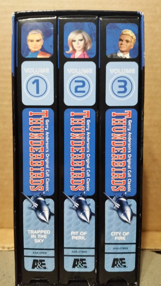 Thunderbirds Set 1-3 VHS set-Original Cult Classic-animated-sci-fi - Image 2 of 4