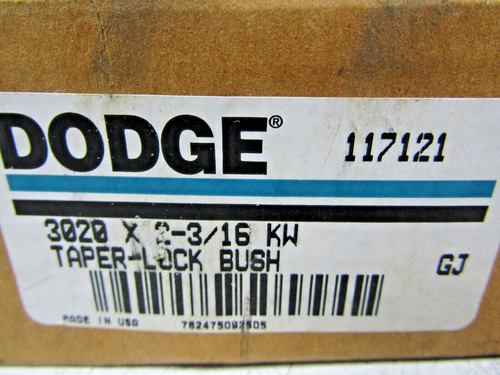 🔥NEU DODGE 3020 X 2-3/16 KW KEGELSCHLOSS BUCHSE T-L BUCHSE 117121 - Bild 3 von 3