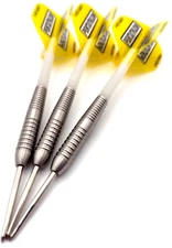 21g 90% Tungsten Darts Barrels, Stems + Strong Pentathlon HD150 Dart Flights