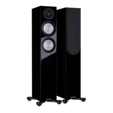 MONITOR AUDIO SILVER 200 7G BLACK GLOSS COPPIA DIFFUSORI PAVIMENTO NUOVI