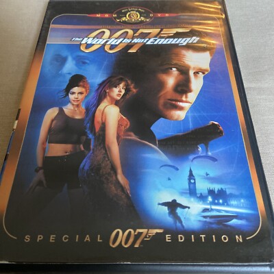 The World Is Not Enough (DVD, 2000) W/ Inserts 007 Special Edition