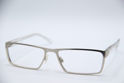 NEW SPY+OPTICS NELSON SILVER CRYSTAL AUTHENTIC DESIGNER EYEGLASSES 57-17