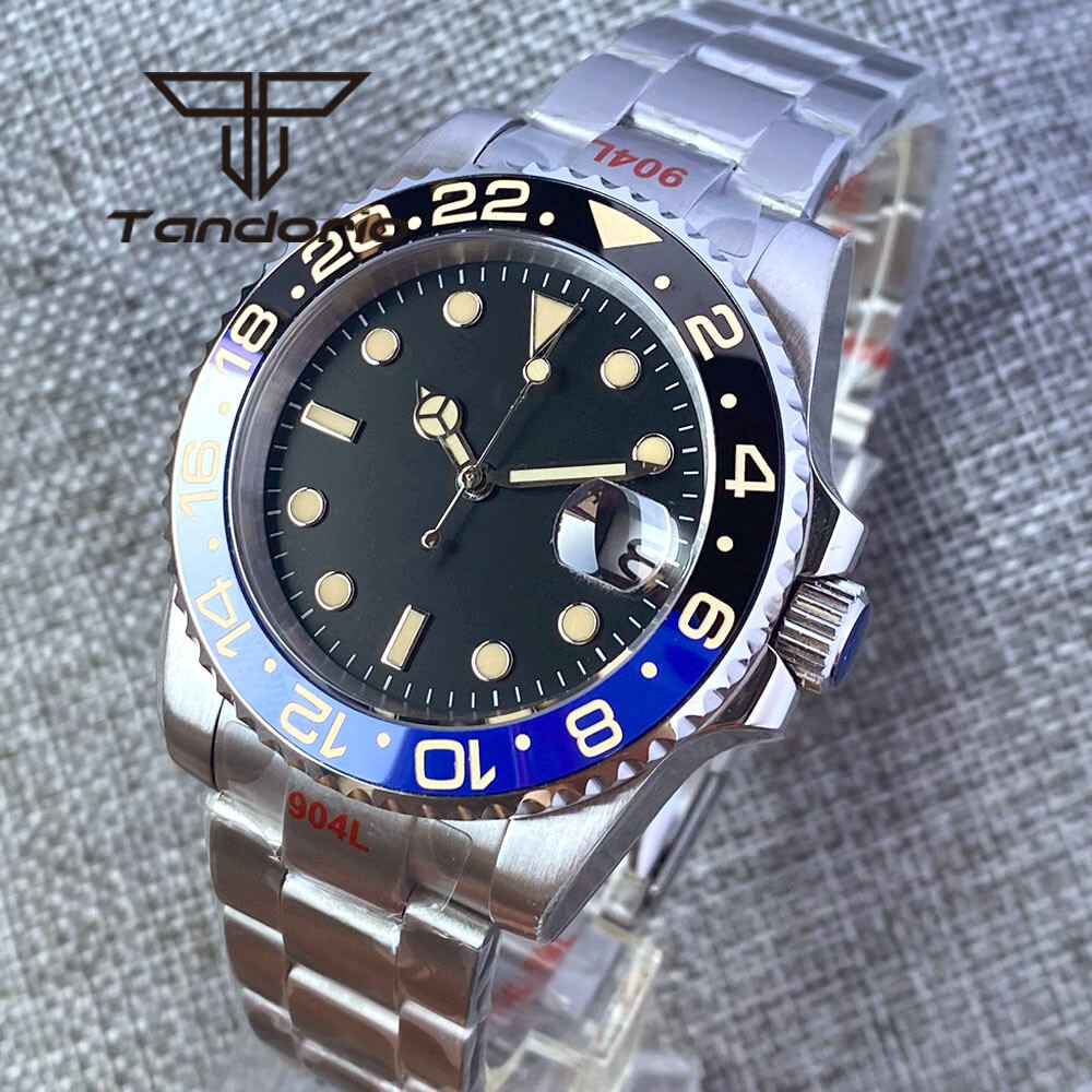 40mm Automatic Men Watch PT5000 Miyota Mingzhu Cyclops Sapphire