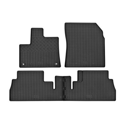 Fußmatten für Citroen Berlingo 5 Sitze Gummimatte Automatten Antirutsch Schwarz