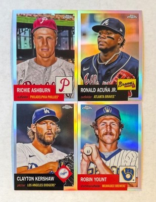2022 Topps Chrome Platinum Anniversary - REFRACTOR - You Pick Complete Your Set