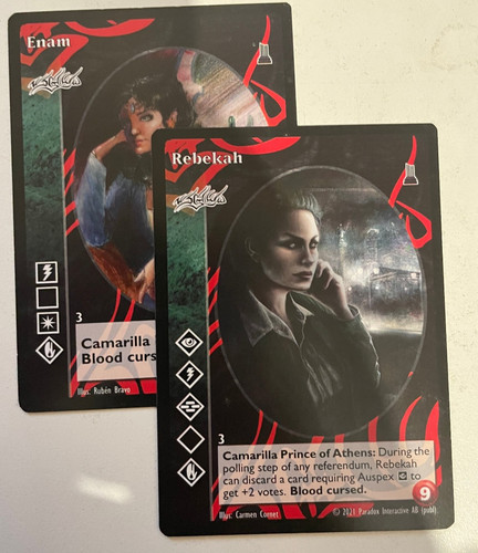 Vtes 1x Rebekah + 1x Enam TU Banu Haqim 548