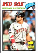 2026 Topps Heritage - Roman Anthony #86 (RC) - Boston Red Sox