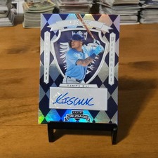 Panini Crusade Perennial Prospect Signatures Xavier Isaac Auto #PPS-XIC Rays 20…