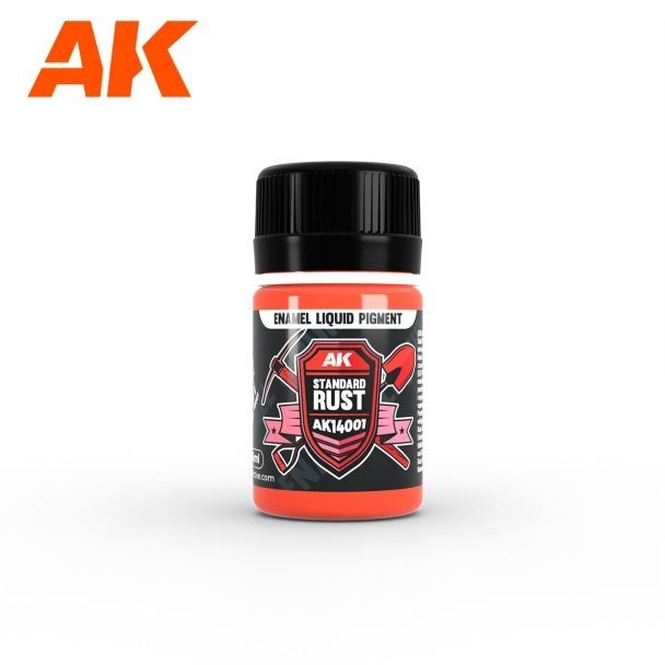 Standard Rust - Liquid Pigments - AK Interactive 35ml Pigments - Brand New