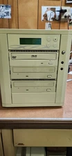 ASUS 4 Bay Stand Alone DVD/CD Duplicator Tower. Has Source Bay And 2 Duplicators