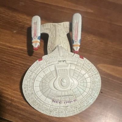 Star Trek TNG USS Enterprise NCC-1701-D Starship Toy w/ Flip-Open Bridge