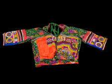 Banjara Choli , Vintage Banjara Kutch Rabari Ethnic Embroidery top, kuchi boho