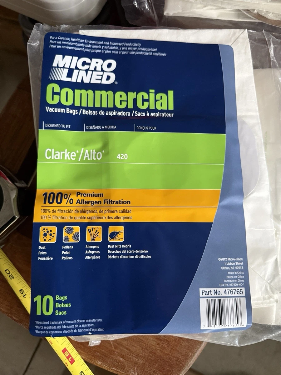Confezione sacchetto di carta per Clarke Vac King