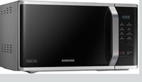 Samsung MW3500K 23L Solo Microwave Oven with Quick Defrost - Black/Silver