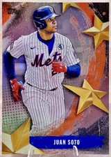 Juan Soto Stars Of MLB Foil 2025 Topps Update Series Baseball Card #SMLB-84 Mets