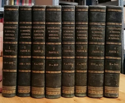Wörterbuch der Medizin, Chirurgie und Apotheke Praxis (4v) Rate 1835-1941