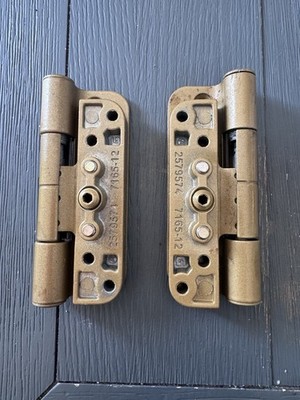 Andersen Frenchwood Patio Door Hinges Old Style Gold/Brass 7165-12 (Set)