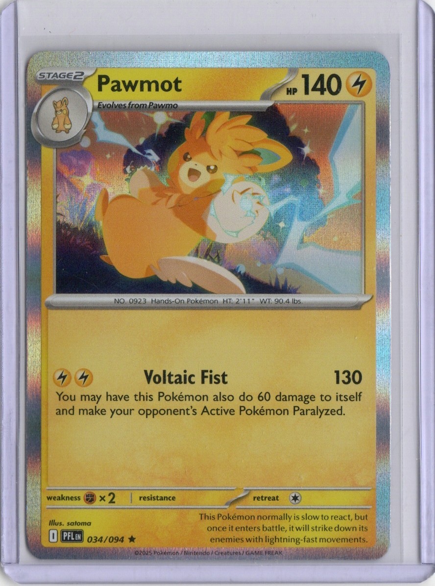 Pawmot [PFL 034/094] (Rev. Holo Rare) EN Phantasmal Flames NM