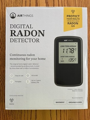 AirThings Portable Handheld Digital RADON Detector! 2350 Home Basement BRAND NEW