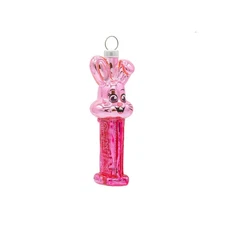 Kat + Annie - Pink Easter Bunny Mini PEZ© Dispenser Ornament - 92468
