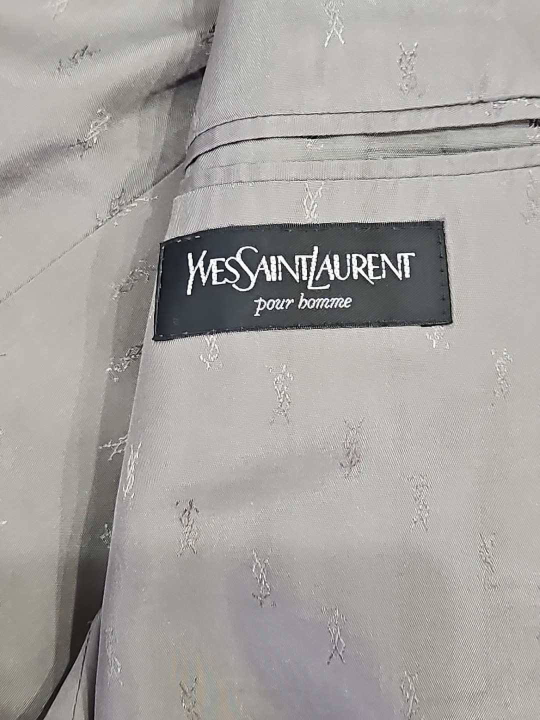 Vintage Men Blazer Yves Saint Laurent  pour bomme… - image 6