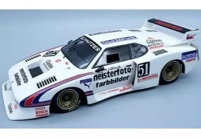 Tecnomodel 1/18 BMW M1 Turbo DRM Nürburgring 1981 Hans-Joachim Stuck Gebraucht