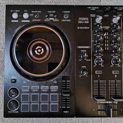 Pioneer DJ DDJ-400 DDJ400 2-Channel 2ch DJ Controller W/USB Cable