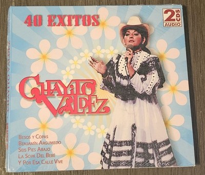 CHAYITO VALDEZ 40 EXITOS 2CDs Latin American Import