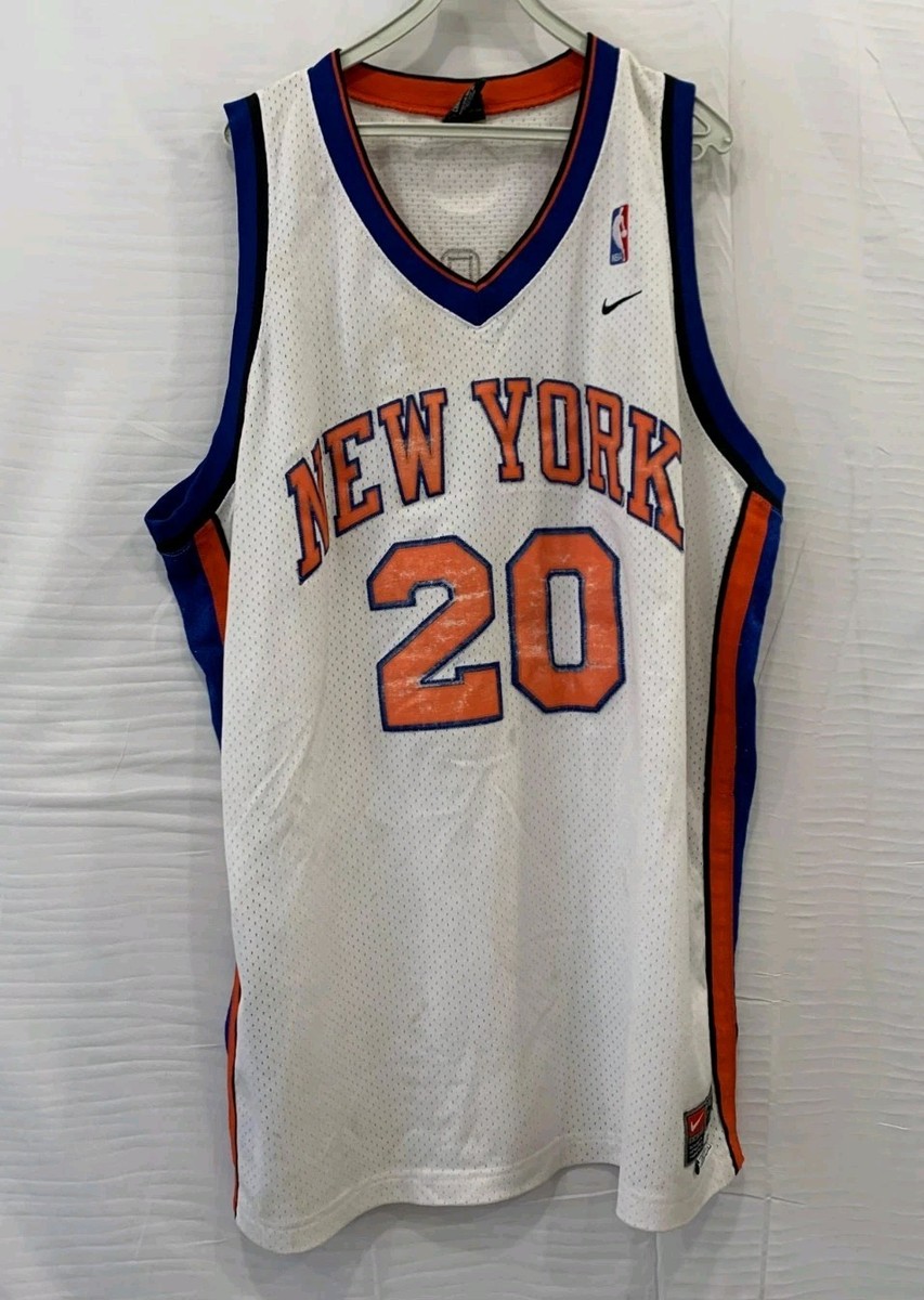 New York Knicks Allan Houston#20 Nike Team NBA Jersey XXL Length +