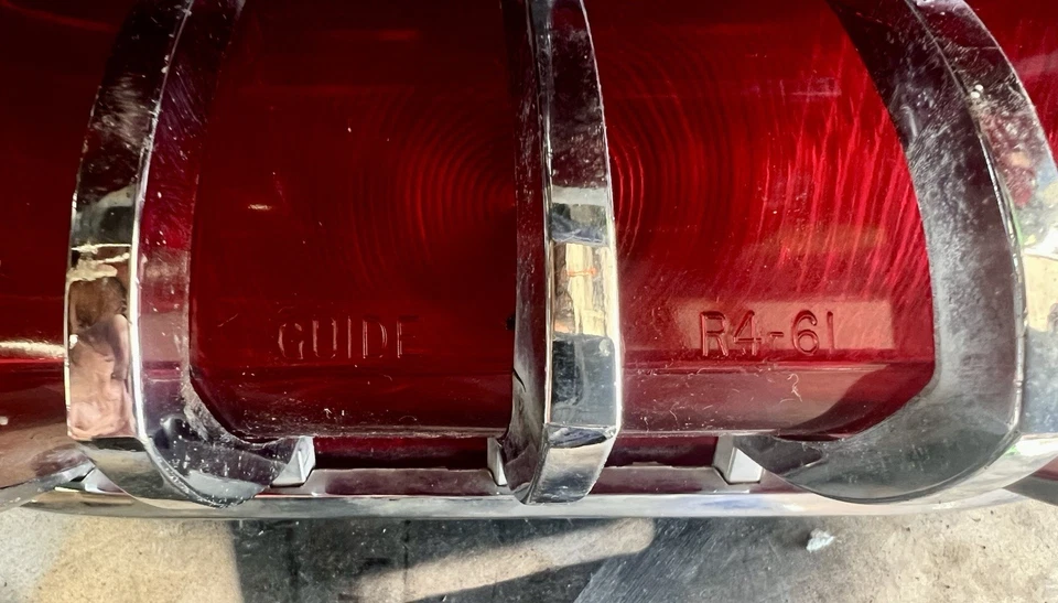 1961 Buick Lesabre задний фонарь руководство R4-61 с ребрами - Изображение 3 из 4