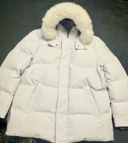 Moose Knuckles Stirling Parka 3Q Mens XXL White - Excellent Condition