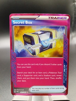 Secret Box 163/167 ACE SPEC Rare Twilight Masquerade Pokemon Holo 