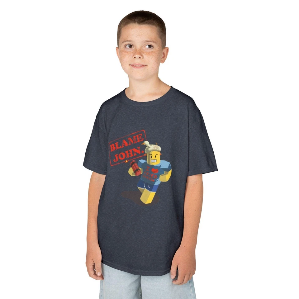 Camisa Blame John Forsaken Roblox, Camiseta Gráfica Shedletsky, Divertido Regalo para Jugadores Foto 4 de 4