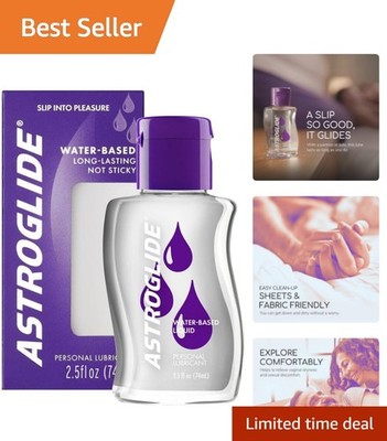 Silky Smooth Water-Based Lubricant 2.5oz - Comfort & Moisturization for All