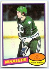 1980-81 O-Pee-Chee Errol Thompson Detroit Red Wings #234