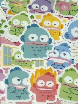 Hangyodon #7, 40 Stück, Aufkleber, SANRIO, wasserdicht