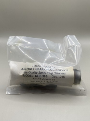 #ad RHB36S Reconditioned Aircraft platinum fine wire champion spark plug $65.00
