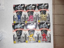 Product Image: 6 MIGHTY MORPHIN POWER NINJA RANGERS THE MOVIE COLLECTIBLE FIGURES BANDAI 1995