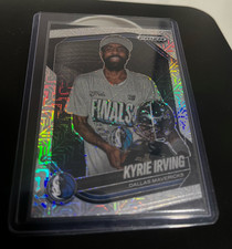 SUPER RARE - 2024-25 Panini Prizm Black Kyrie Irving Mojo Prizm 17/25 NBA Finals