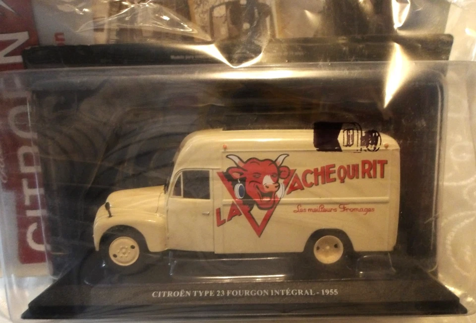 Altaya UTILITAIRES CITROËN 1/43   N°23  Citroën U23 Fourgon Driguet - 1955 +FASC - Photo 3/4