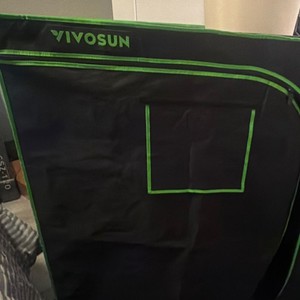 VIVOSUN Grow Tent Indoor Black and Green Fabric for Hydroponics