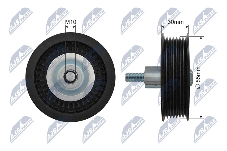 Nty Pulley Idler V-Belt For Ford Ranger Transit Tourneo Transit 07 - Image 11