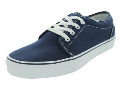 Vans  U 106 Vulcanized Shoes In Navy | Navy | Authentic New