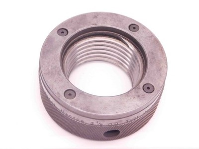 3 1/8 5 HACKER JUNIOR TOOL JOINT API PIPE THREAD RING GAGE 3.125 ROTARY CONN.