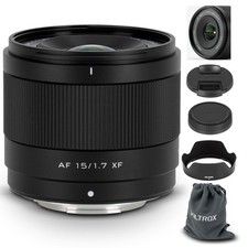 Viltrox AF 15mm F1.7 APS-C Auto Focus Wide Angle Lens For Fujifilm Fuji X Mount
