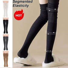 Women's Knit Over knee Long Boot Socks Winter Thigh High Stockings Leg Warmers